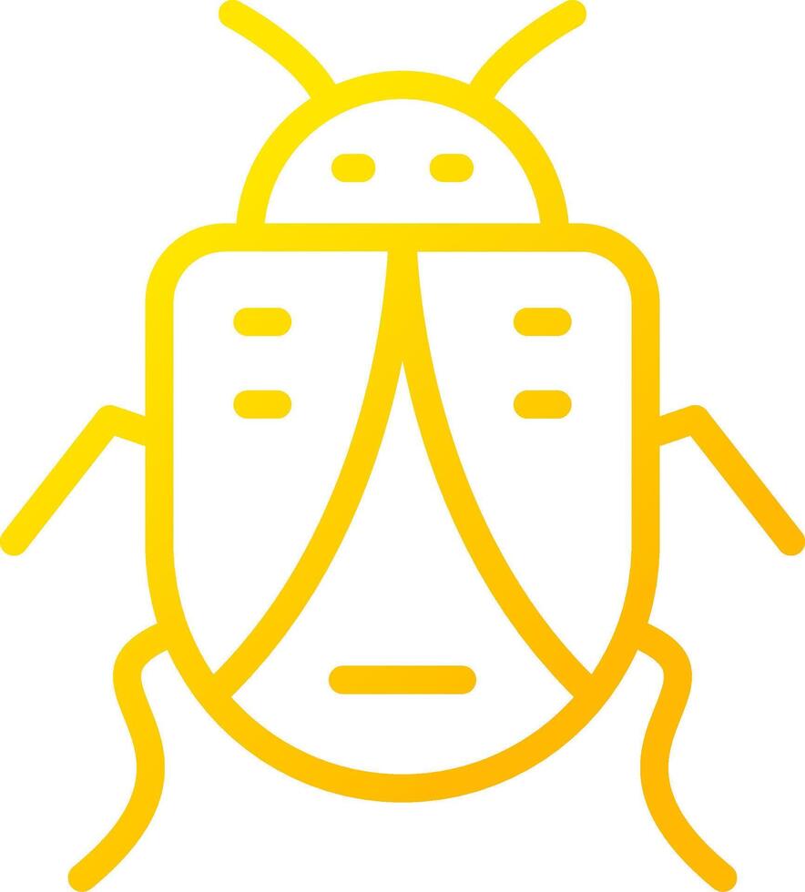 Bug Creative Icon Design vector
