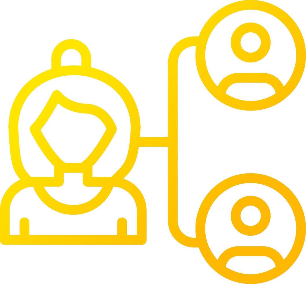 Manager Creative Icon Design vector