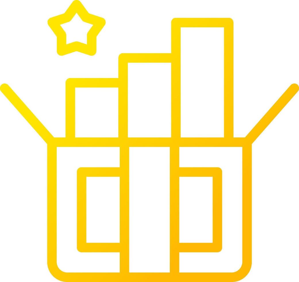 Product Growth Creative Icon Design vector