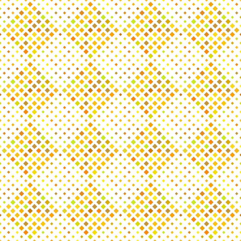 Seamless geometrical square pattern background design - abstract golden vector graphic