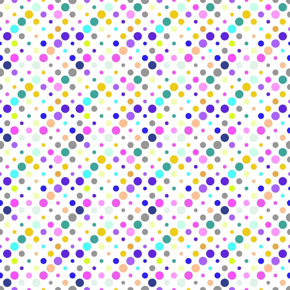 Circle pattern background design - abstract multicolor vector illustration