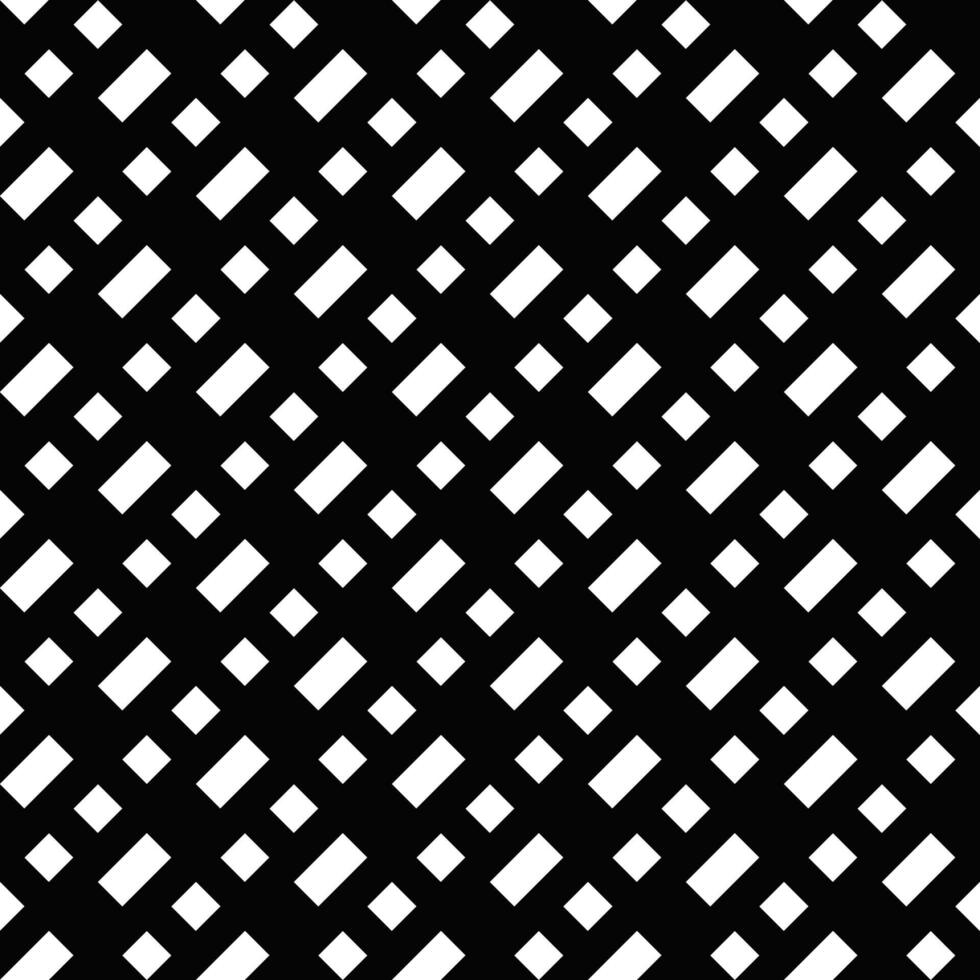 Diagonal monochrome geometric pattern background - seamless abstract repetitive vector graphic