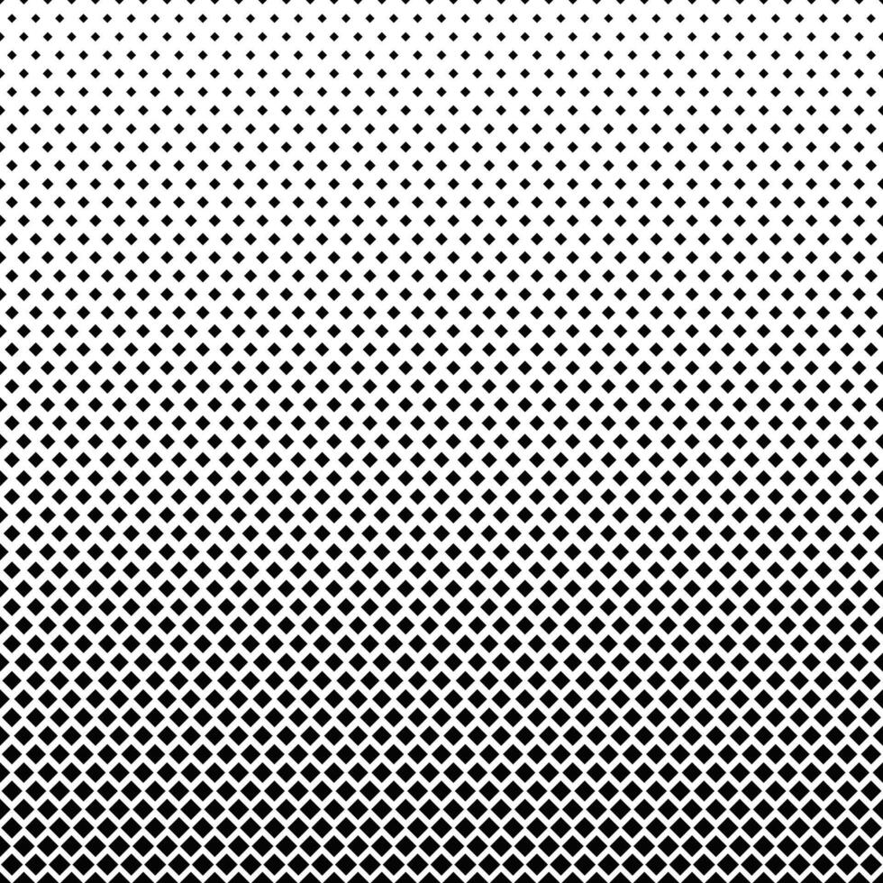 Repeating black and white diagonal square pattern background - abstract vector design