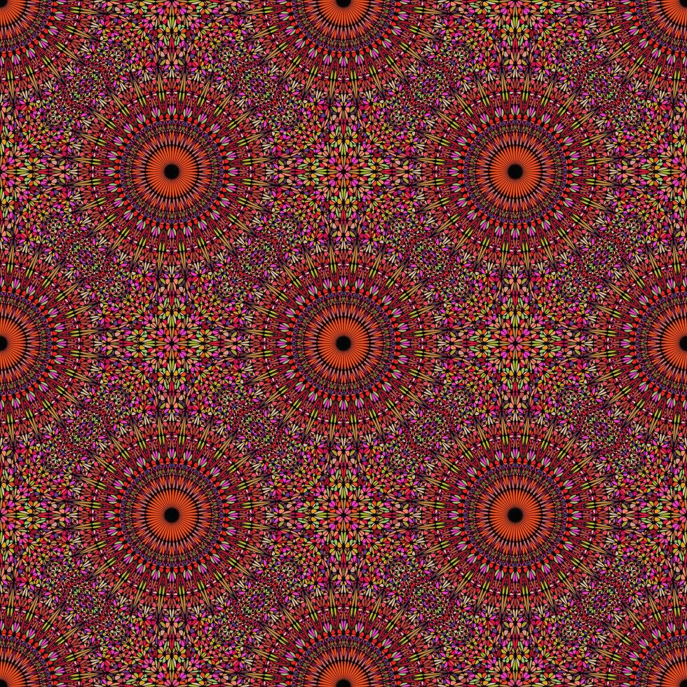 resumen geométrico piedra preciosa mandala mosaico modelo diseño antecedentes - elegante floral oriental bohemio vistoso vector Arte ilustración