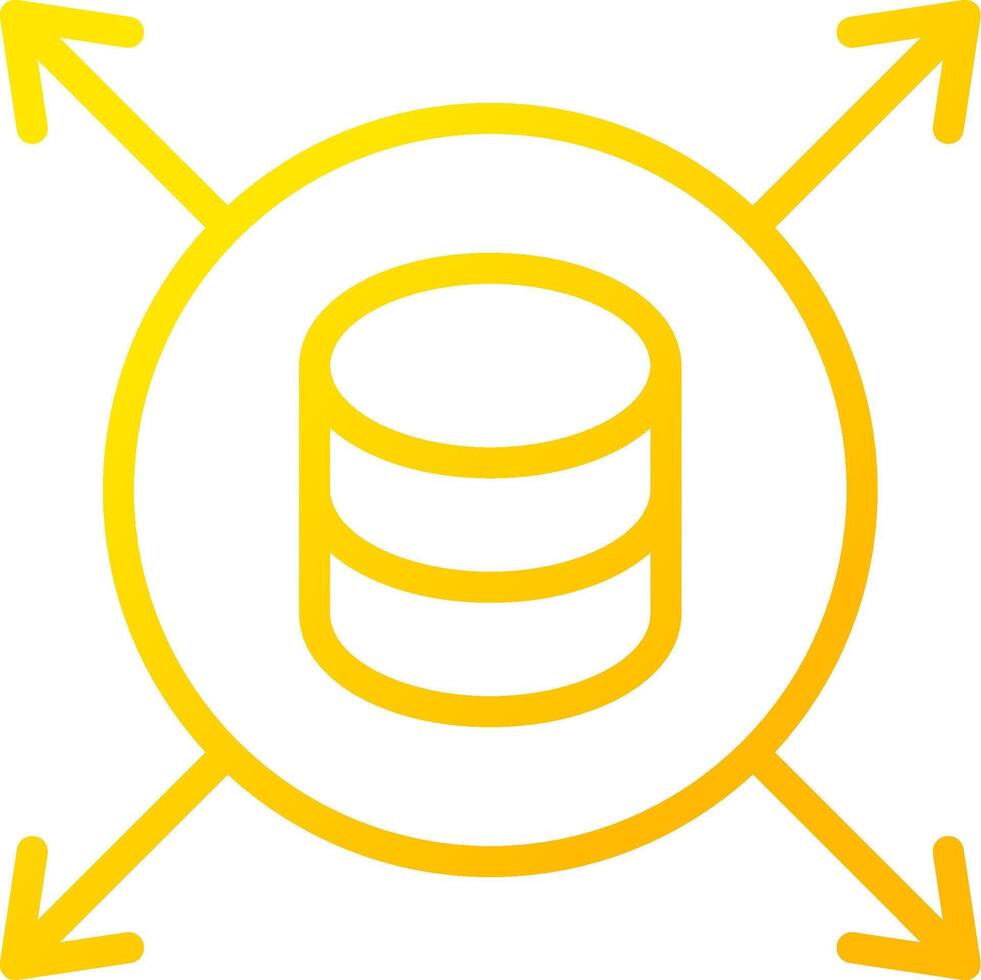 Data Driven Creative Icon Design vector