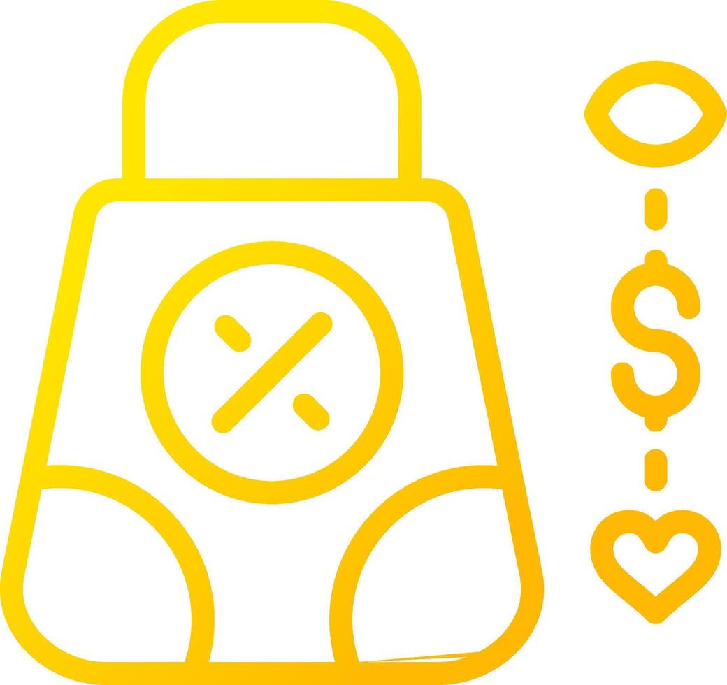 Consumer Behavior Creative Icon Design vector