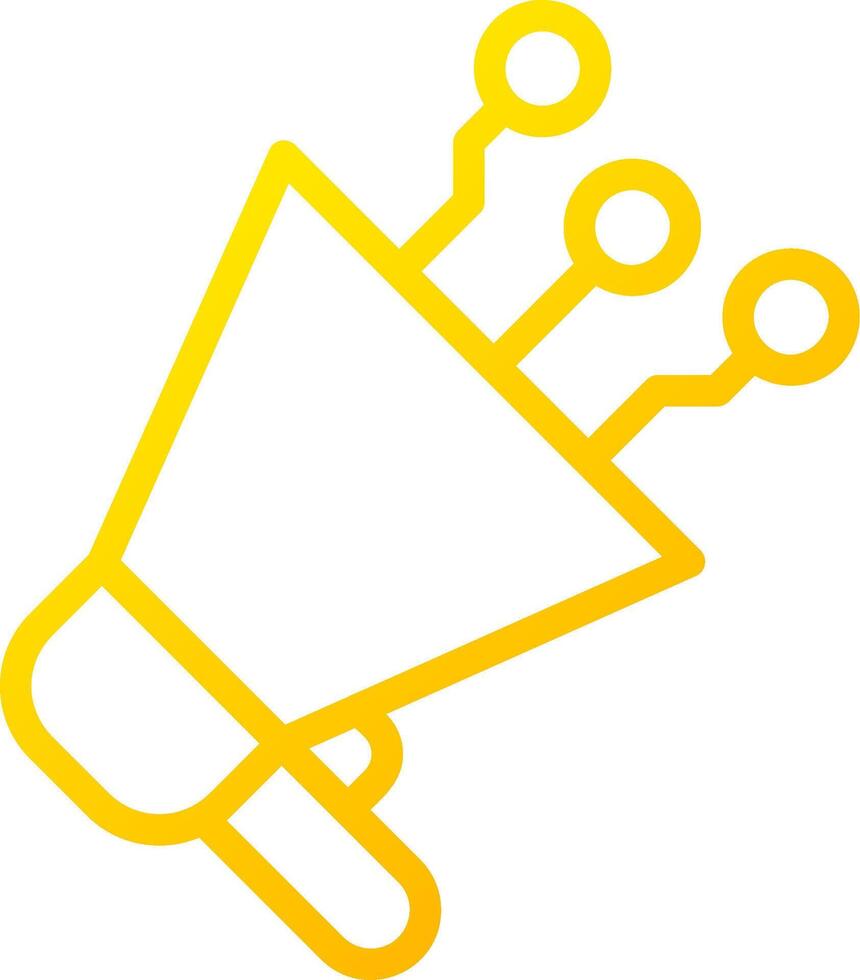 Content Marketer Creative Icon Design vector