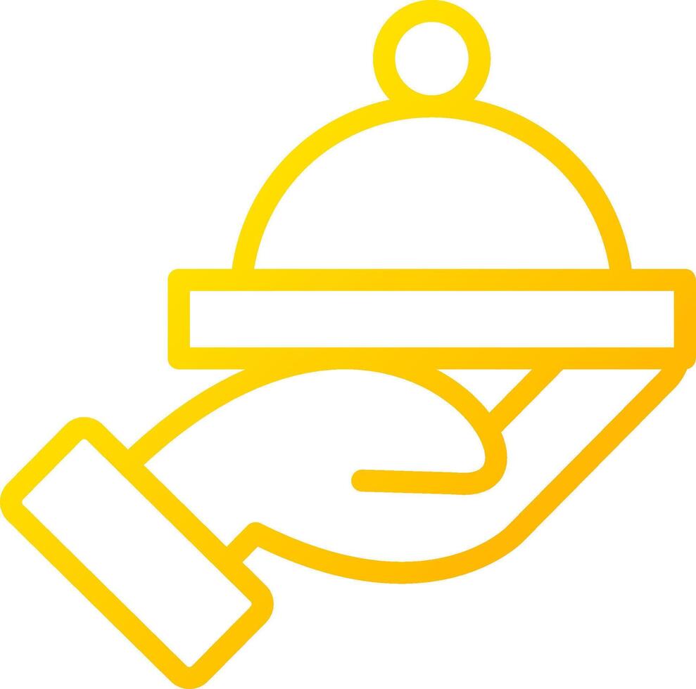 Room Service Creative Icon Design vector