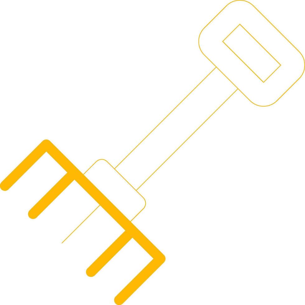 Hay Forks Creative Icon Design vector