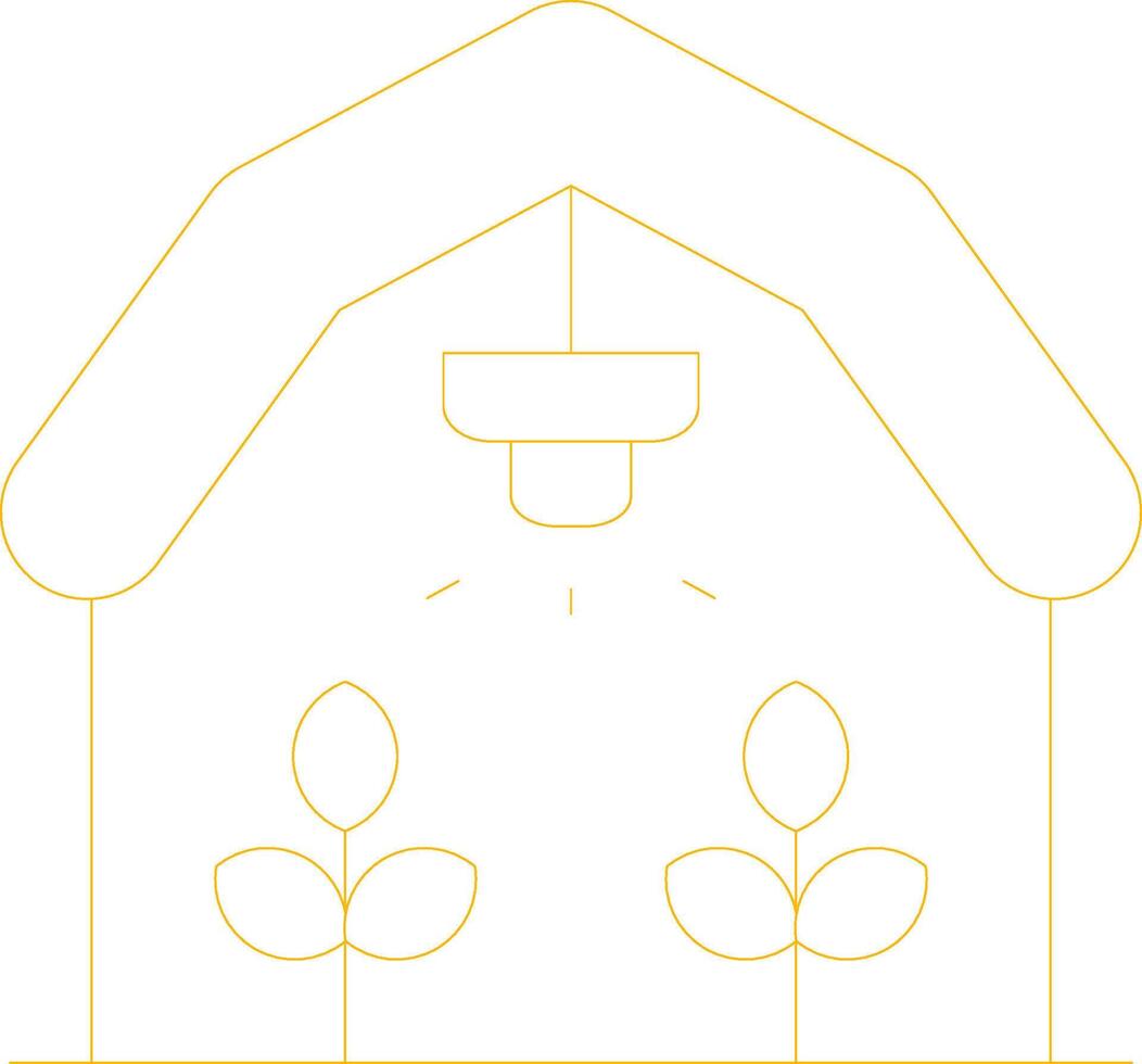 Greenhouse Creative Icon Design vector