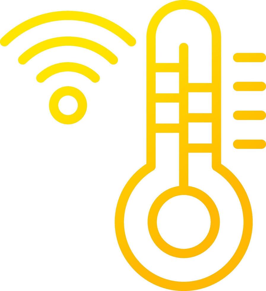 Thermostat Creative Icon Design vector