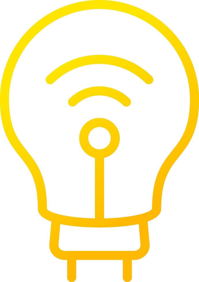 Smart Light Creative Icon Design vector
