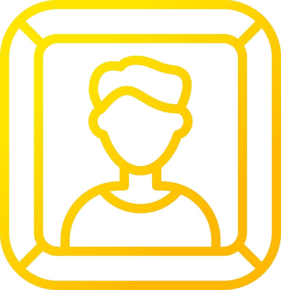 Portrait Creative Icon Design vector