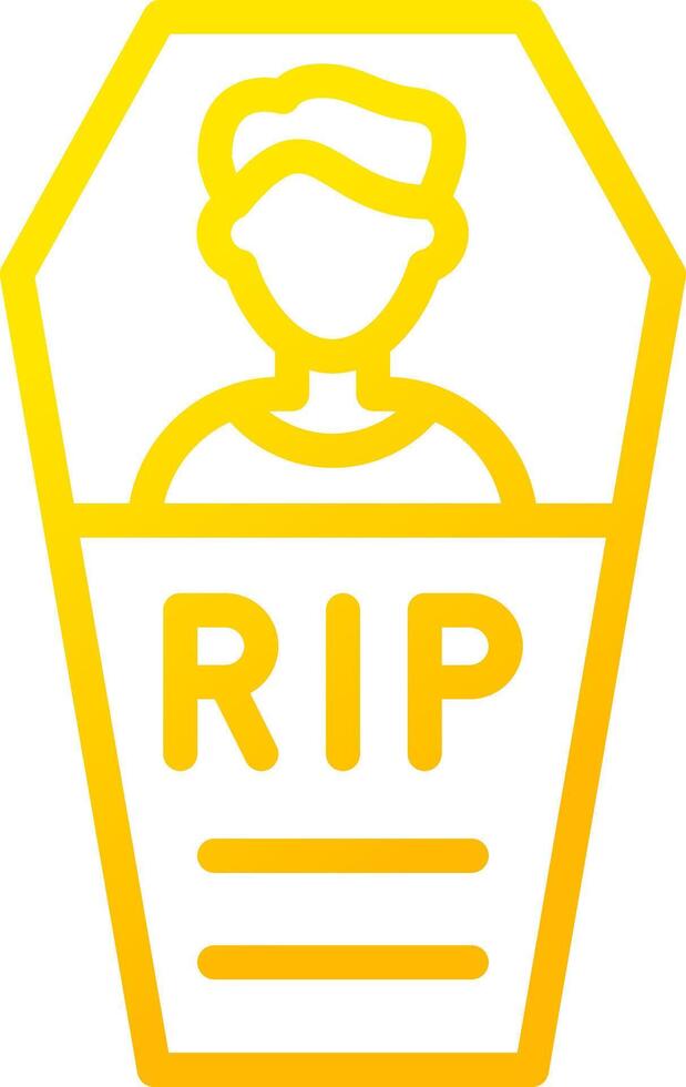 People Coffin Creative Icon Design vector