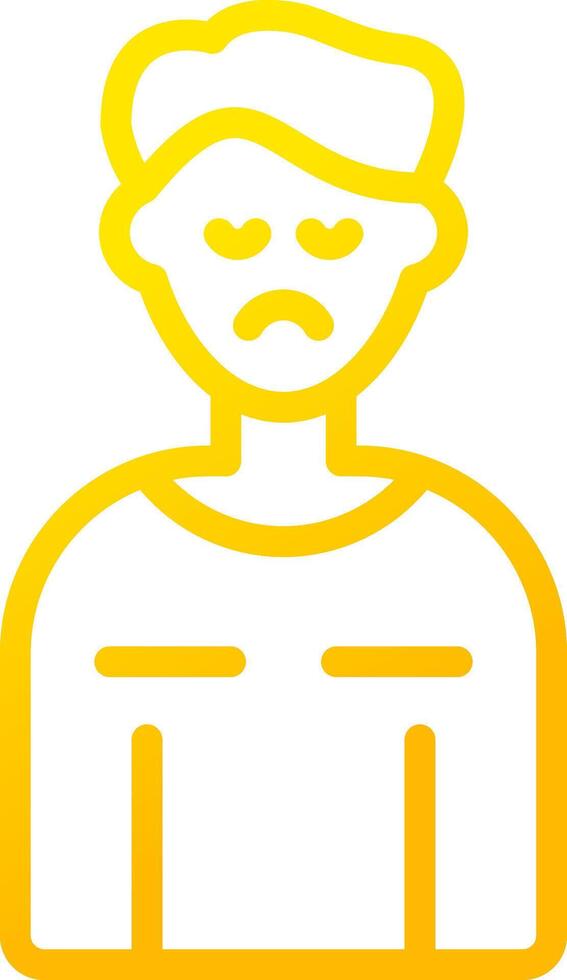 Grief Creative Icon Design vector