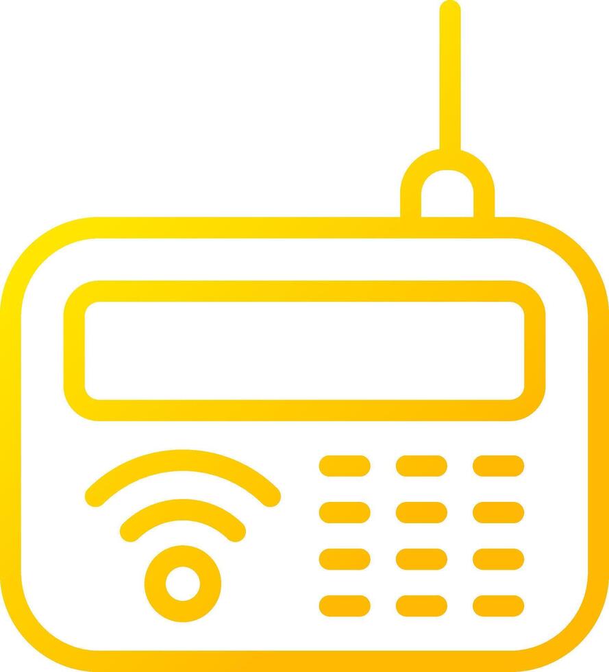 Intercom Creative Icon Design vector