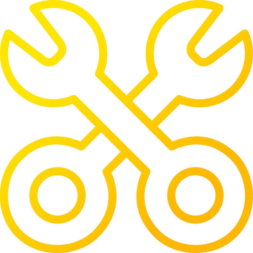 Line Yellow Gradient Design vector