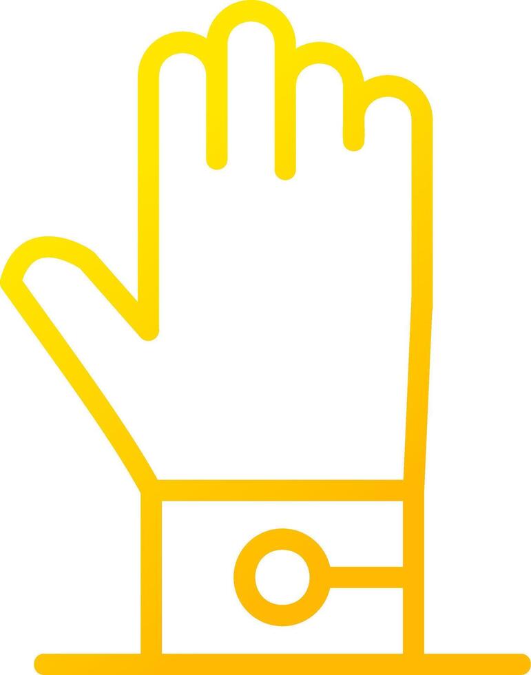 Glove Creative Icon Design vector