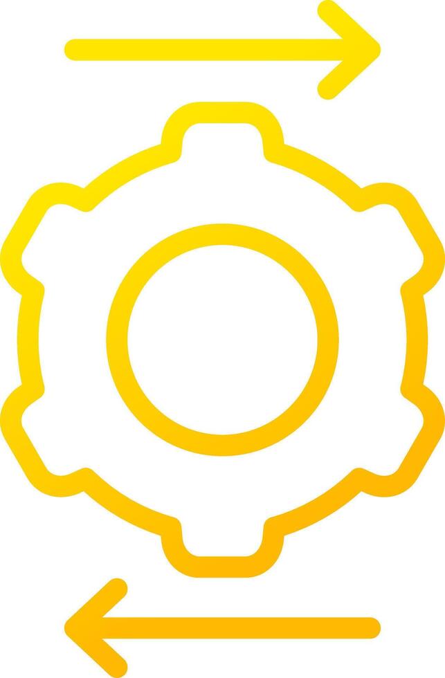 Machine to Machine Creative Icon Design vector