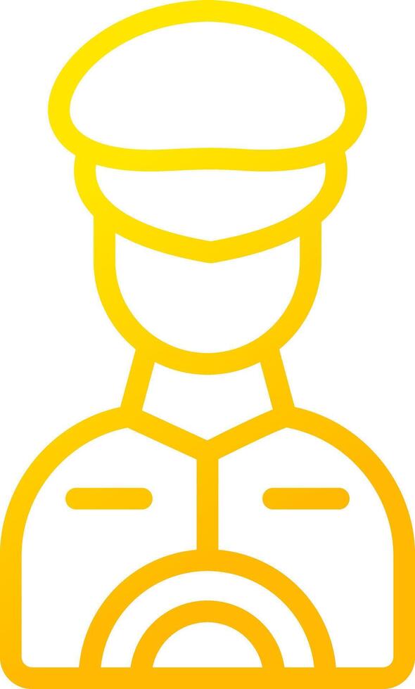 Captain Creative Icon Design vector
