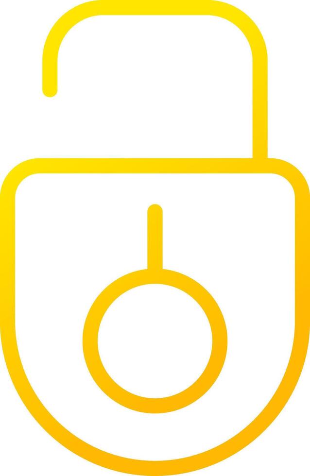 Unlock Creative Icon Design vector