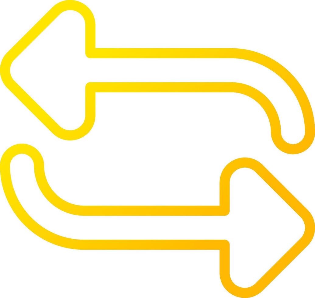 Arrows Repeat Creative Icon Design vector