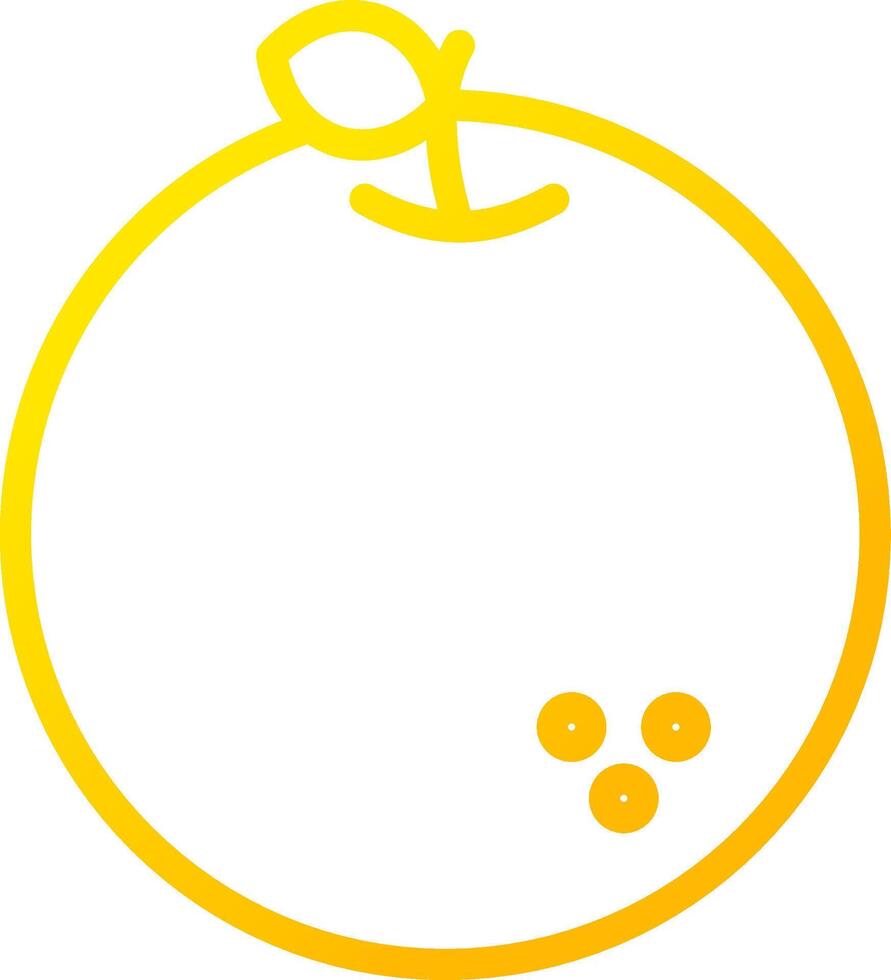 Line Yellow Gradient Design vector