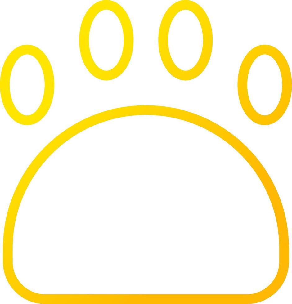 Line Yellow Gradient Design vector