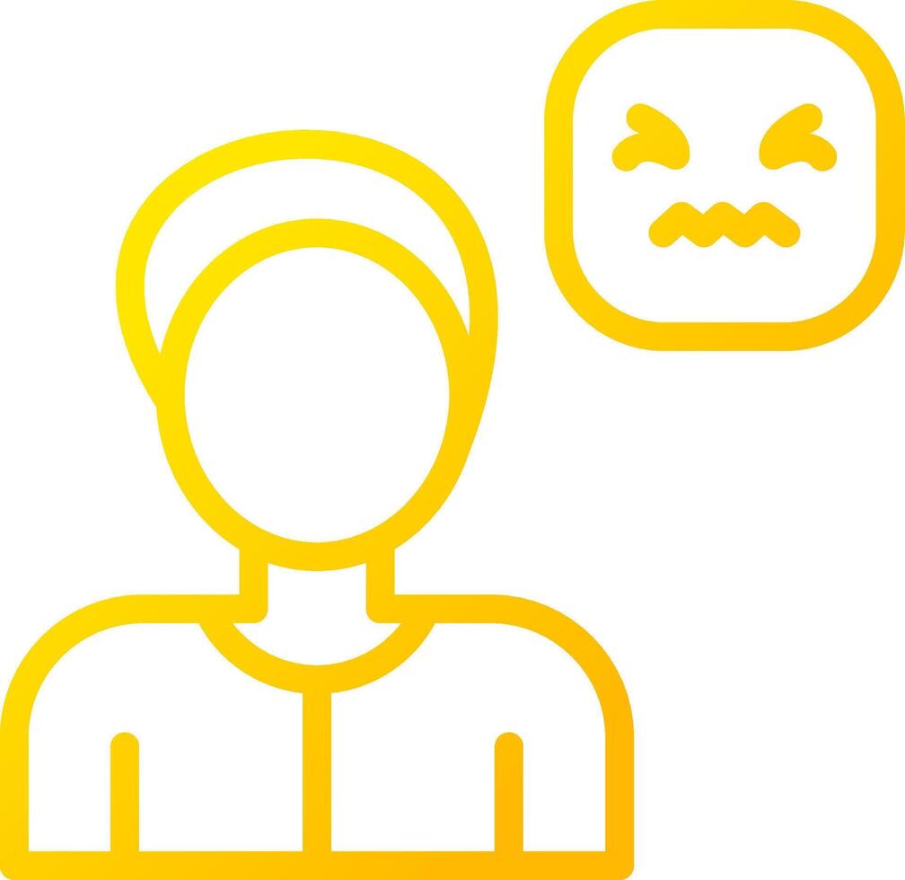 Cringe Creative Icon Design vector