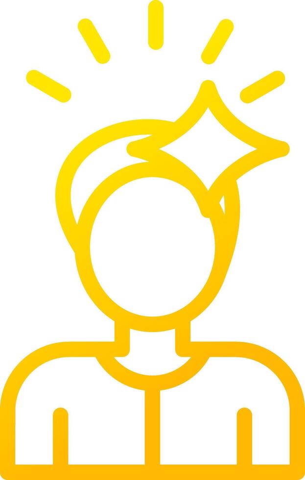 Suffering Creative Icon Design vector