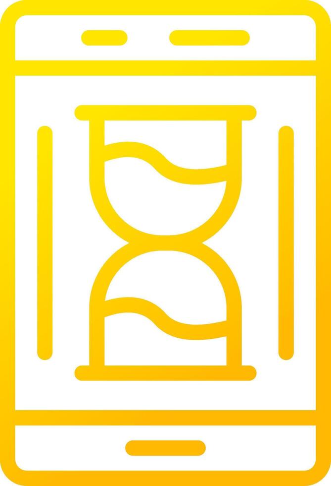 Line Yellow Gradient Design vector