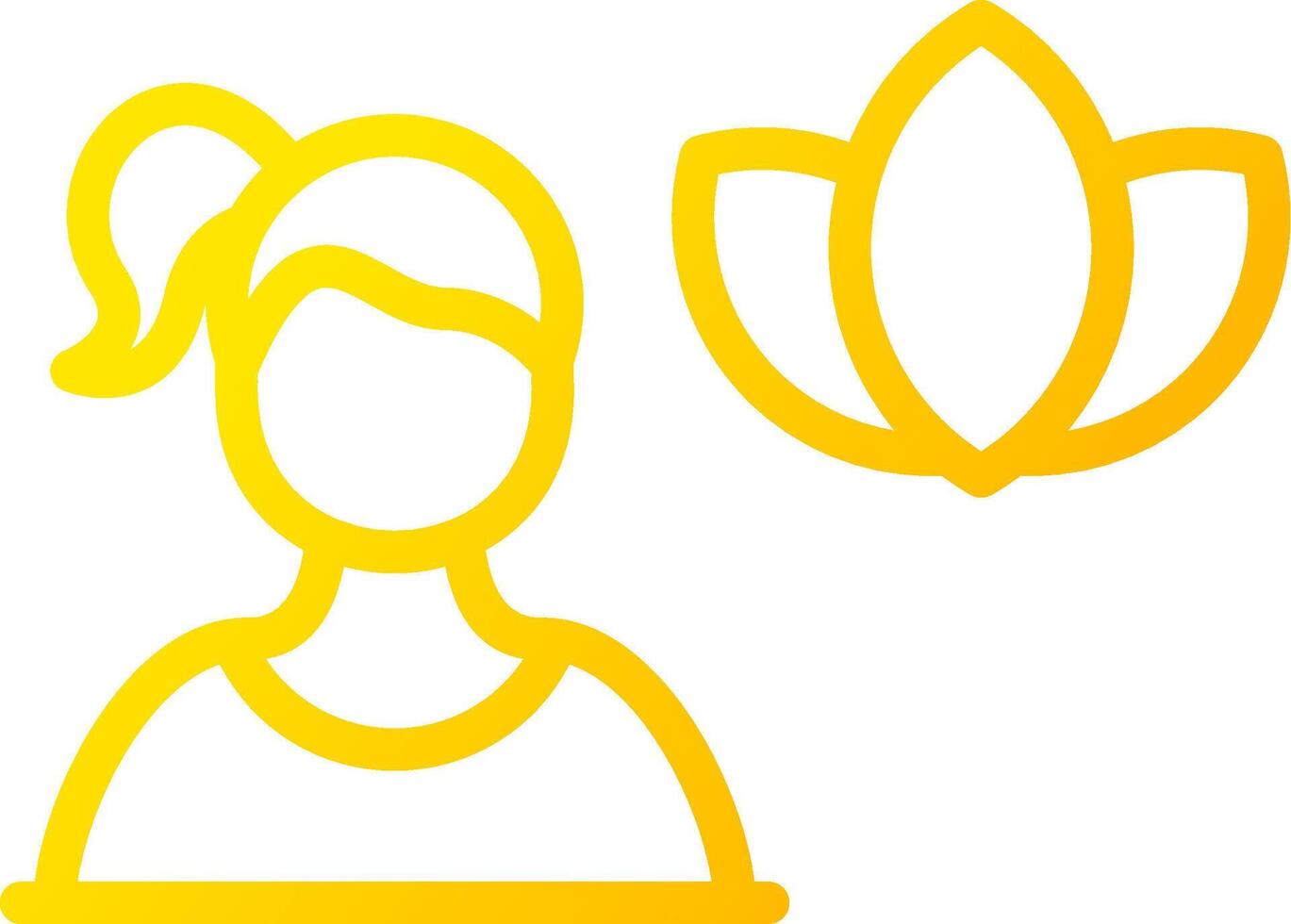 Meditation Creative Icon Design vector