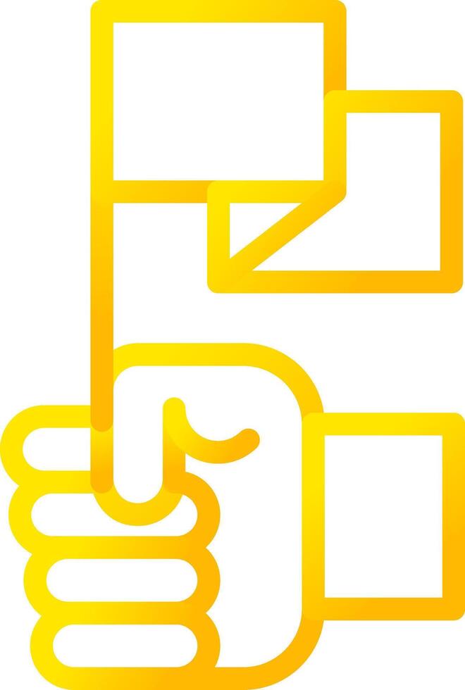 Independence Creative Icon Design vector