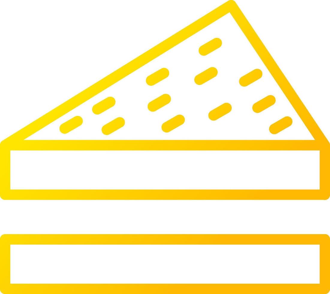 Sandwich Creative Icon Design vector