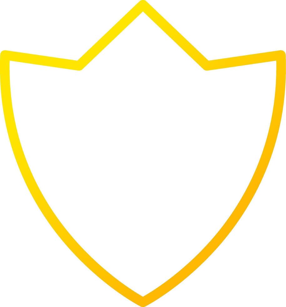 Line Yellow Gradient Design vector