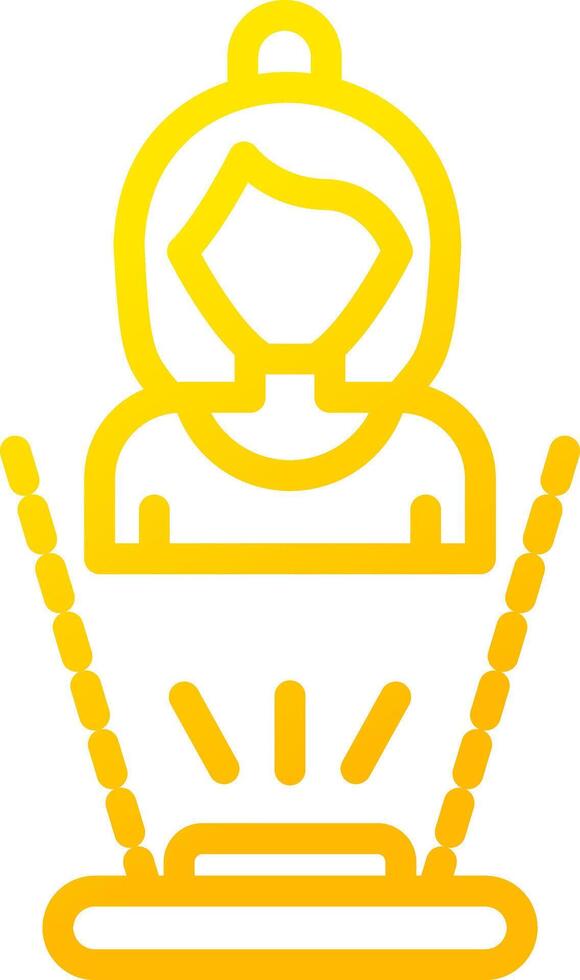Hologram Creative Icon Design vector