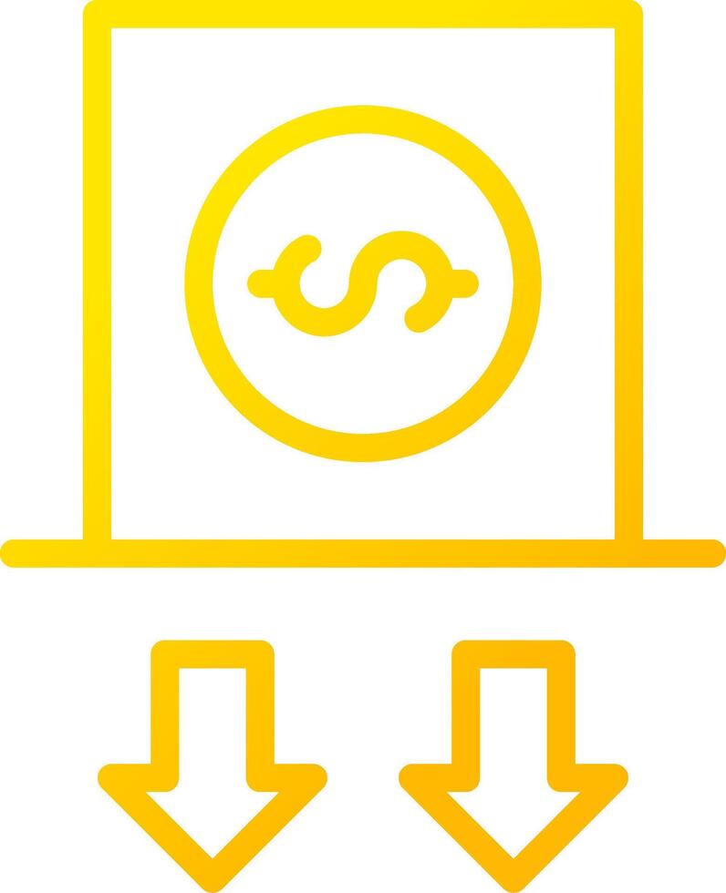 Deposit Creative Icon Design vector