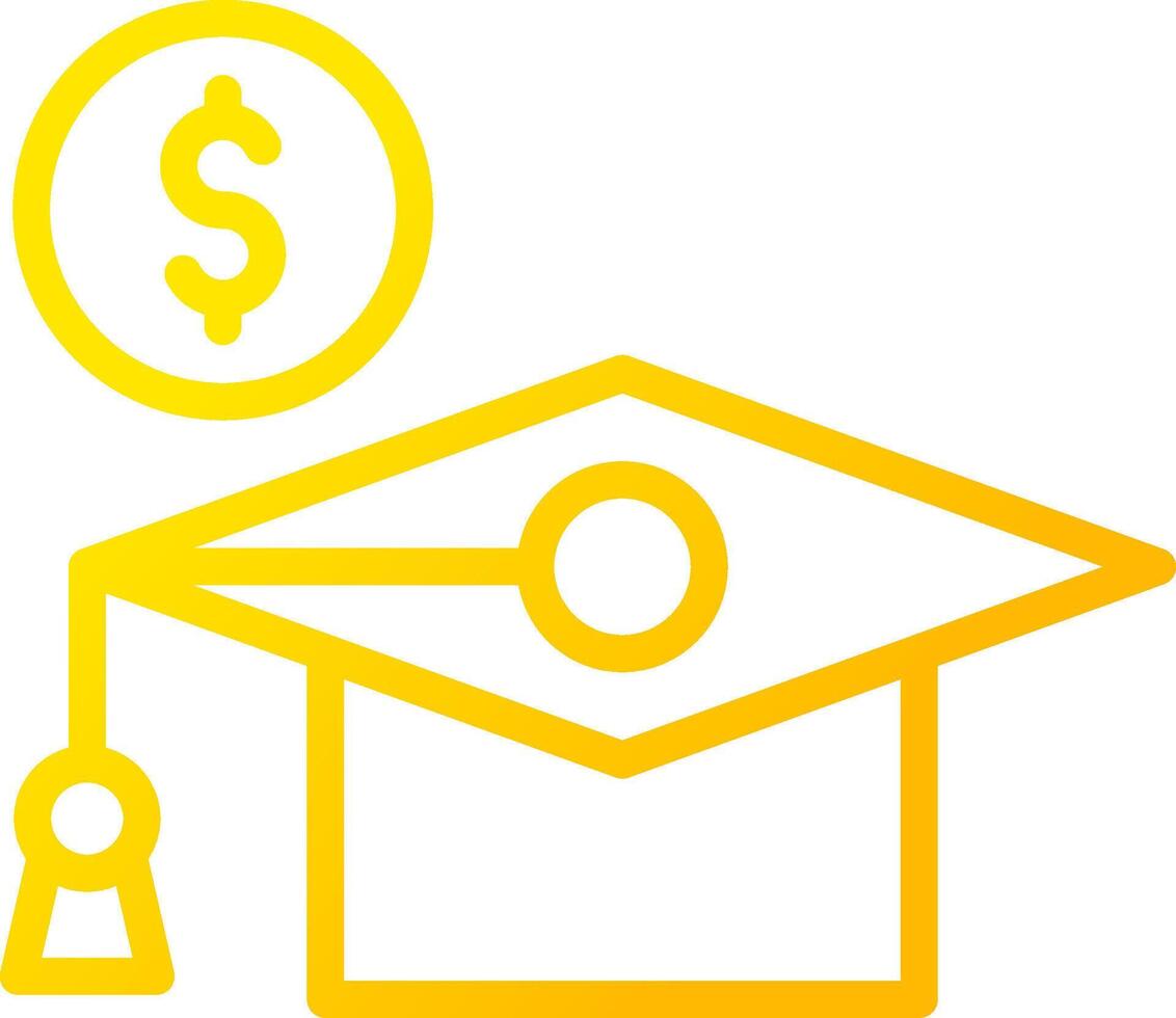 College Savings Plan Creative Icon Design vector