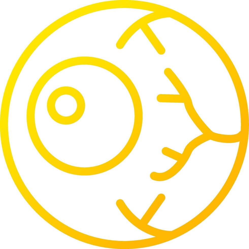 Eyeball Creative Icon Design vector