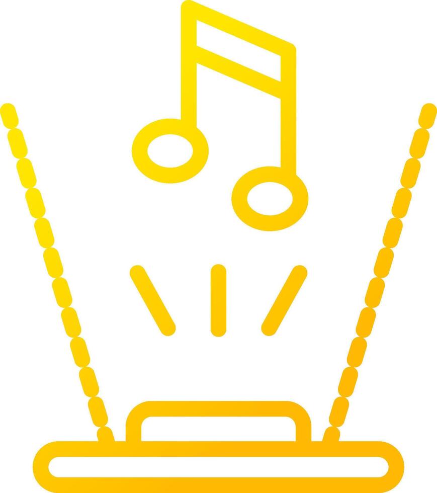 Ar Music Creative Icon Design vector