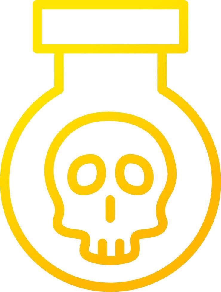 Poison Creative Icon Design vector