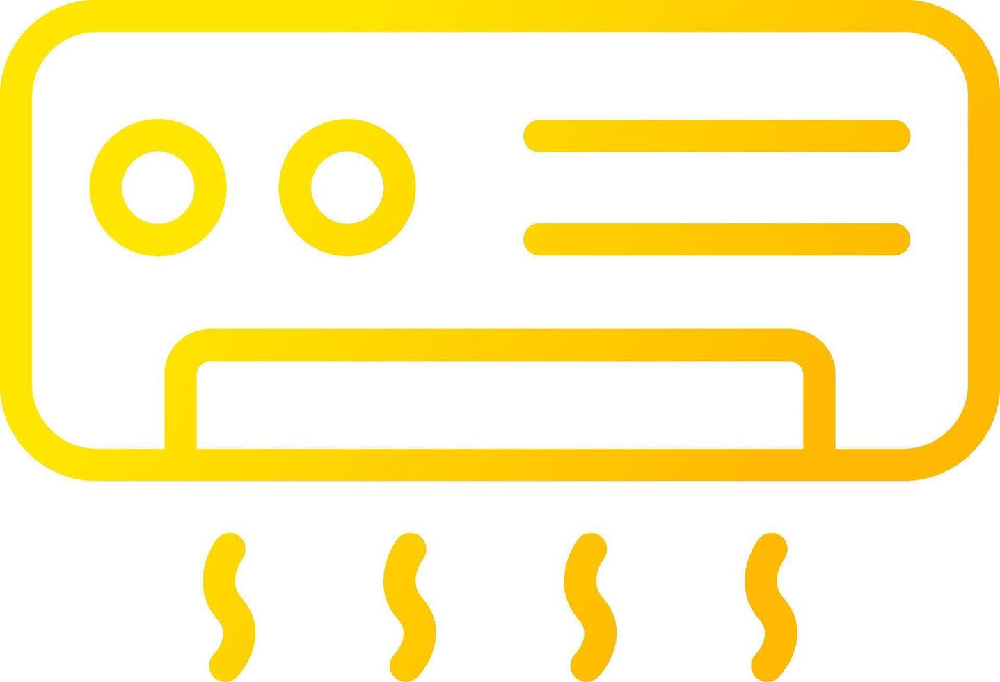 Airconditioner Cleaning Creative Icon Design vector