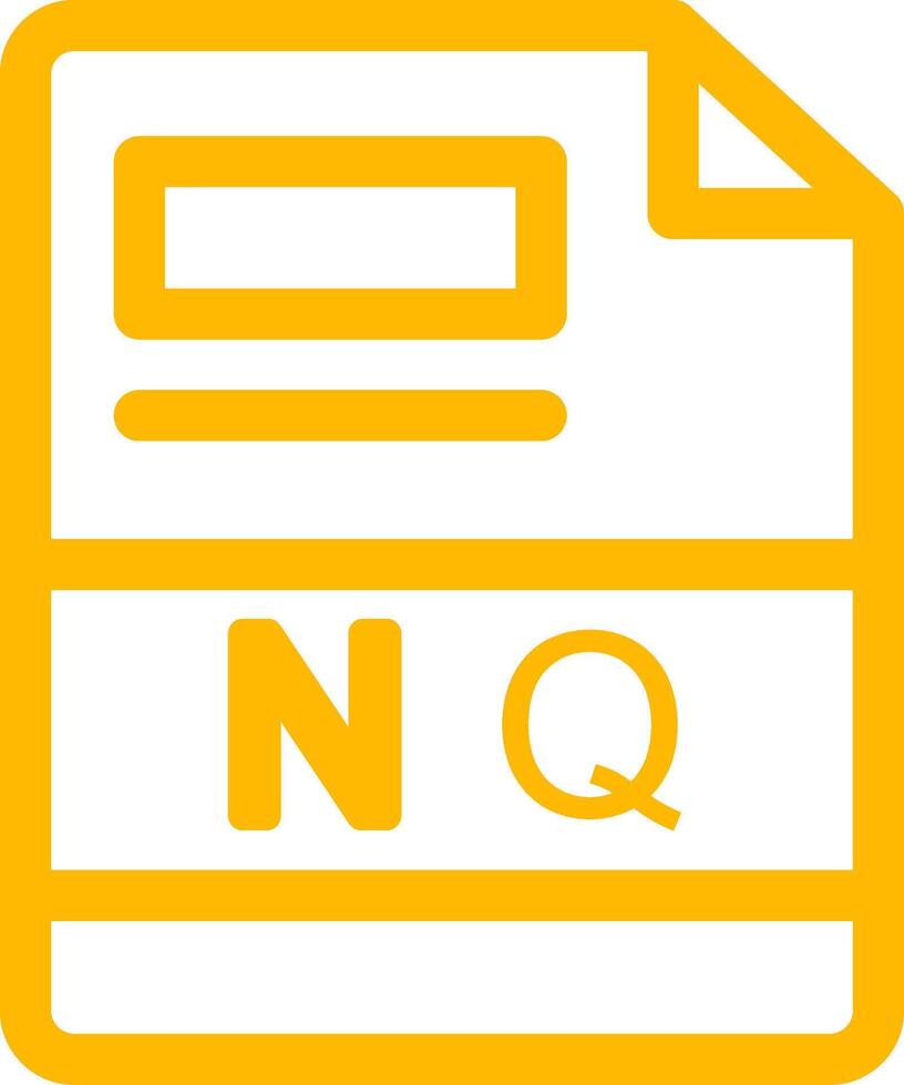 NQ Creative Icon Design vector