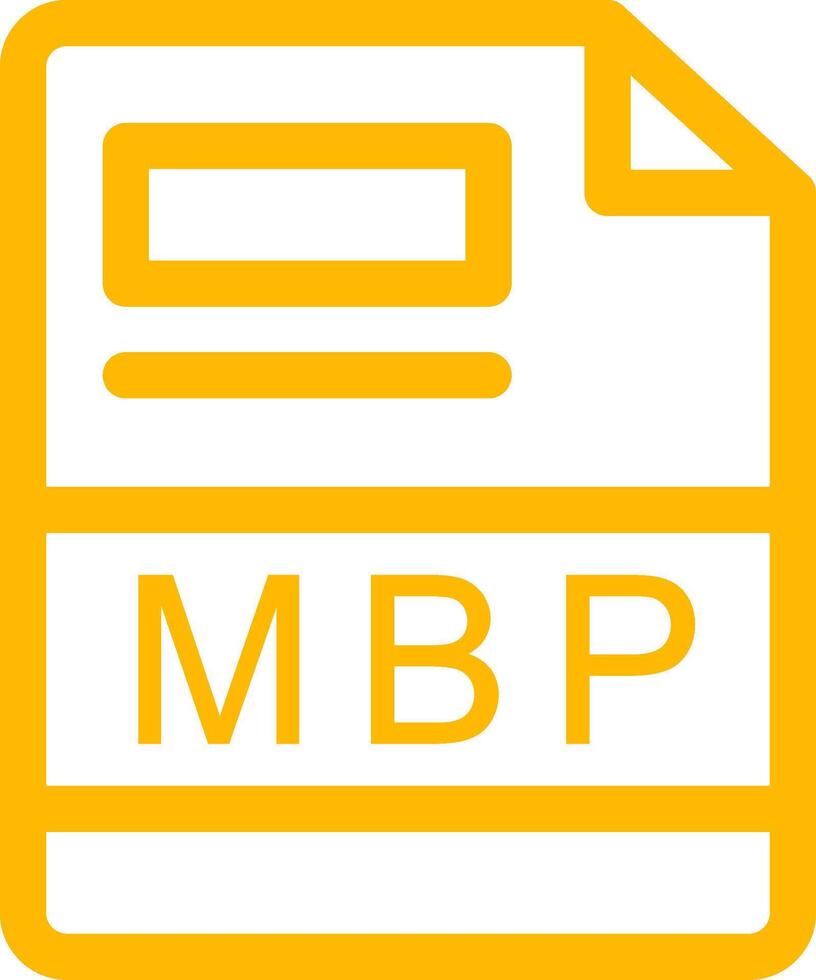 MBP Creative Icon Design vector