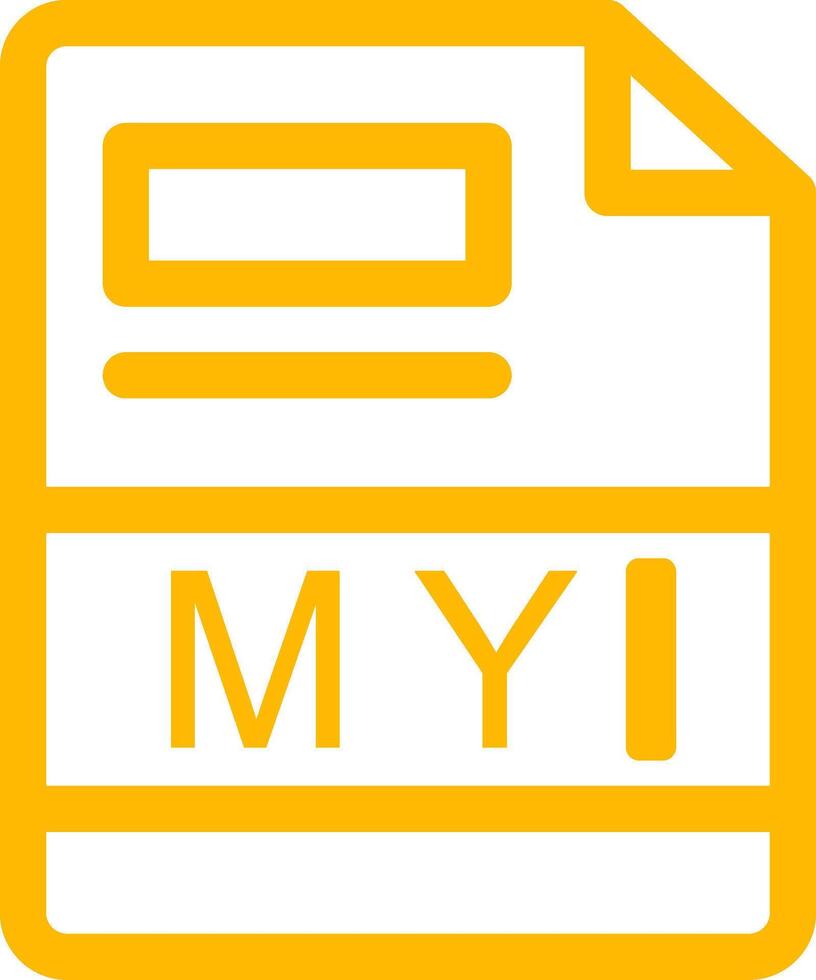 MYI Creative Icon Design vector