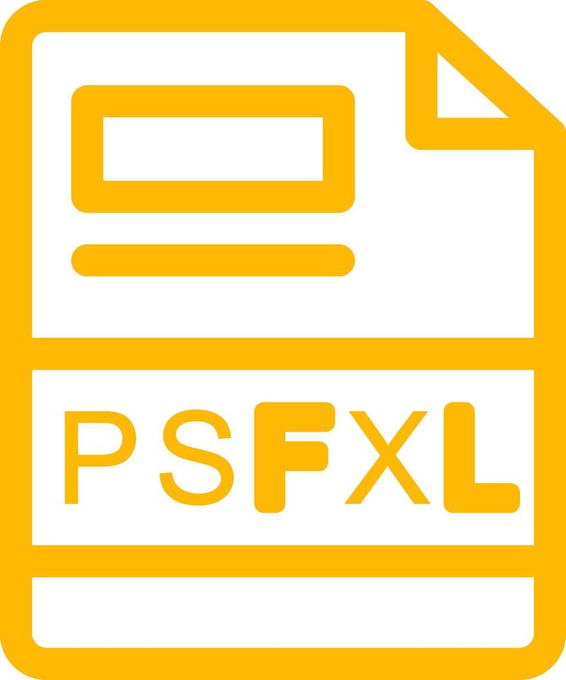 PSFXL Creative Icon Design vector
