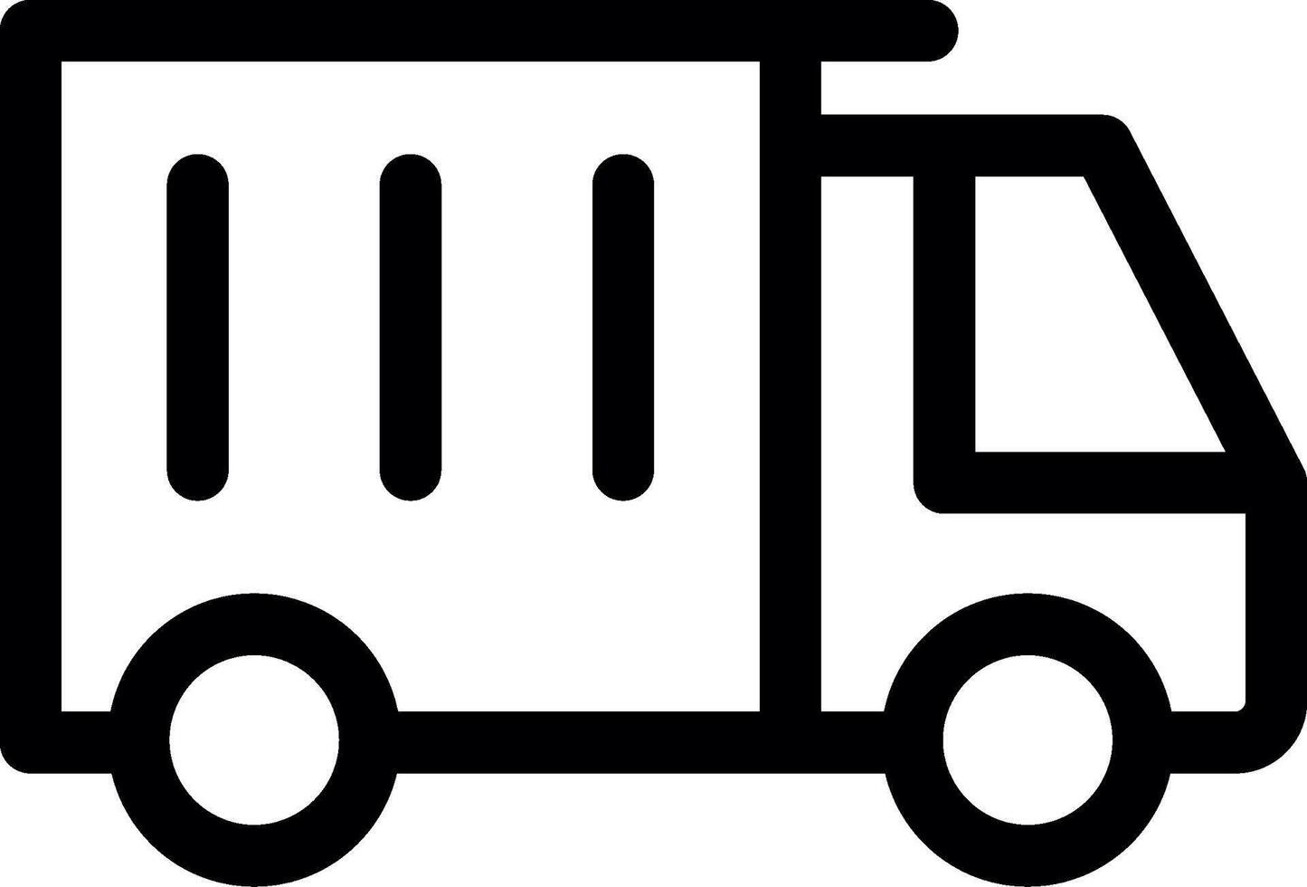 Truck Creative Icon Design vector