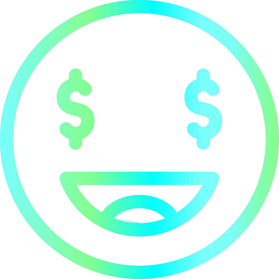 Greedy Creative Icon Design vector