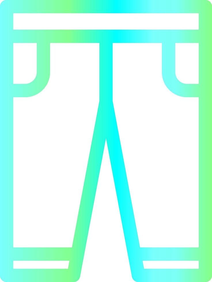 Pants Creative Icon Design vector