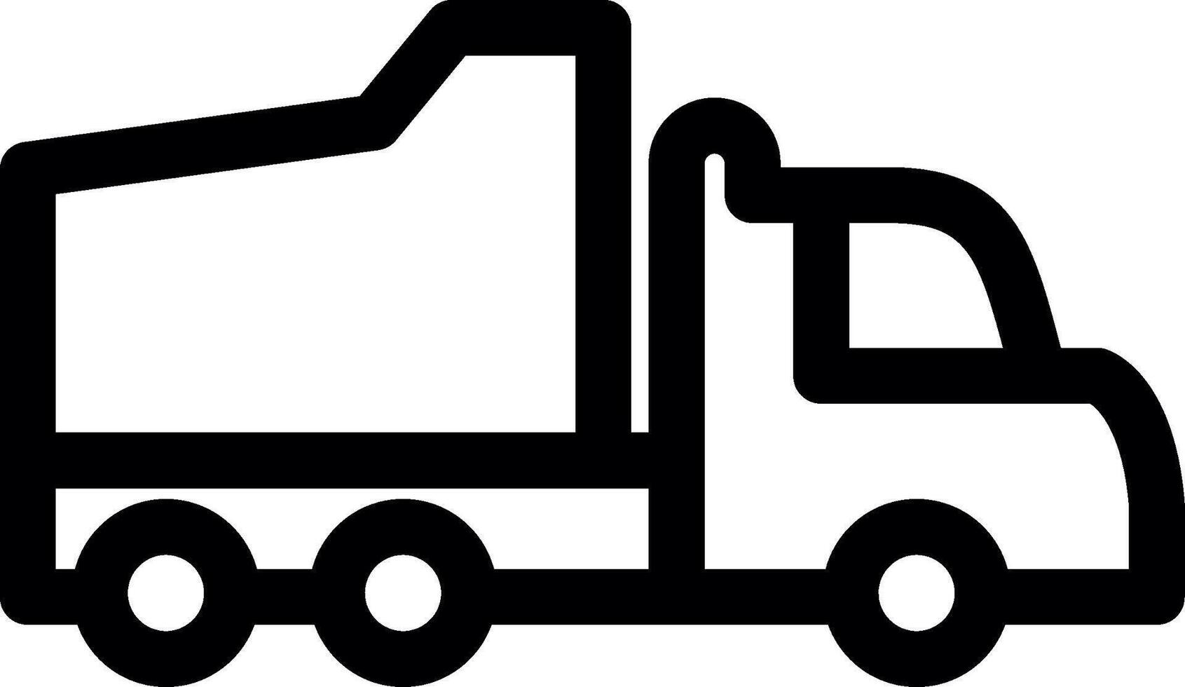 Truck Creative Icon Design vector